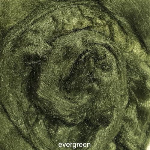 Zijde handgeverfd : tussah zijde