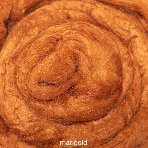 Zijde handgeverfd : tussah zijde