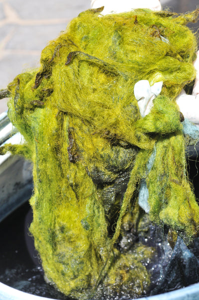 Art Yarn "Green forrest" spinnen